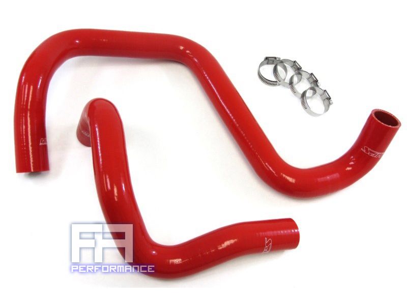 HPS Silicone Radiator Hose Kit Wrangler JK Unlimited 3.6L Pentastar 12-14 Red