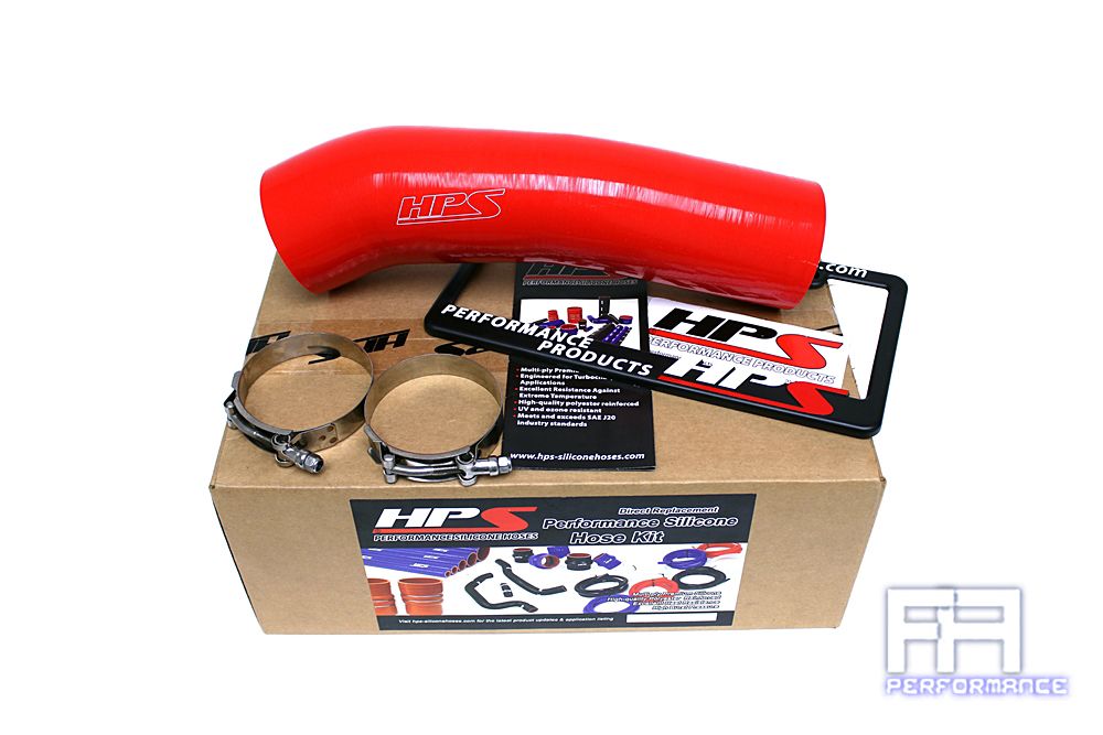 HPS Silicone Intake Hose Tube For 96-97 LX450 92-97 Land Cruiser J80 4.5L Red