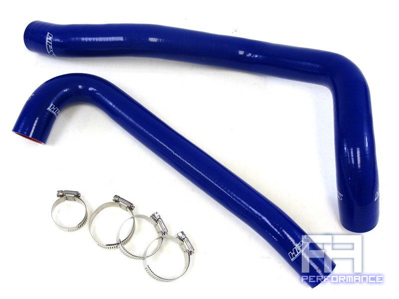 HPS Silicone Radiator Hose Kit Coolant for Wrangler TJ 2.5L AMC l4 97-02 Blue