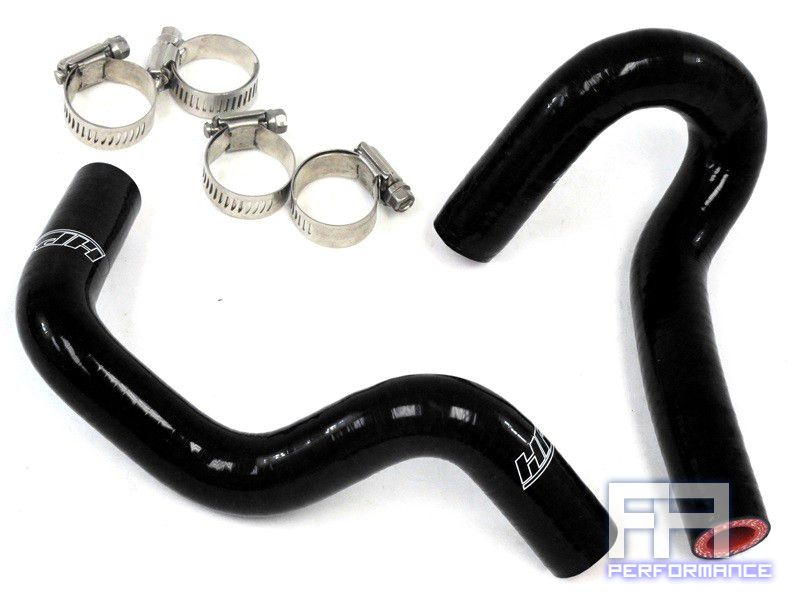 HPS Silicone Radiator + Heater Hose Kit for 90-93 Miata MX5 MX-5 1.6L 1.6 Black
