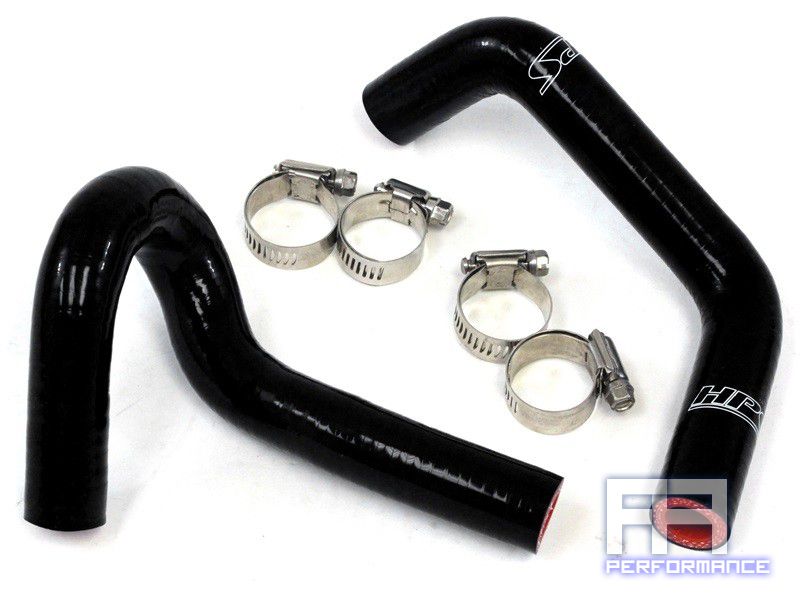HPS Silicone Radiator + Heater Hose Kit for 94-97 Miata MX5 MX-5 1.8 1.8L Black