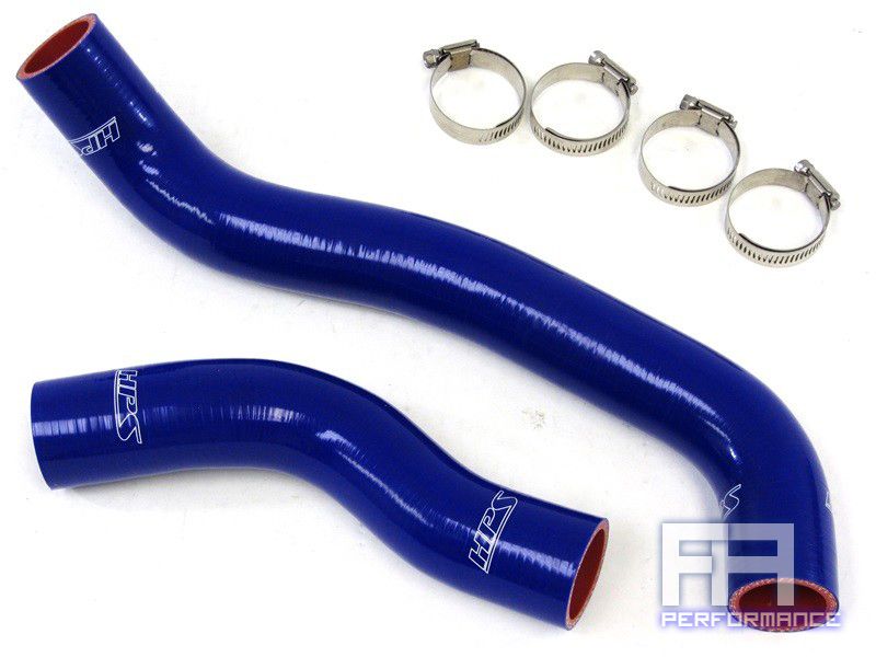 HPS Reinforced Silicone Radiator Hose Kit for Mazda RX-7 RX7 FC 86-88 1.3L Blue