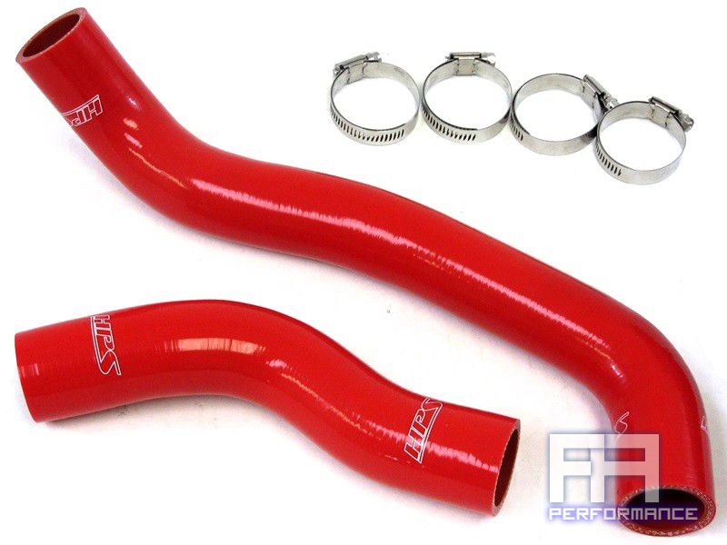 HPS Reinforced Silicone Radiator Hose Kit for Mazda RX-7 RX7 FC 1.3L 86-88 Red