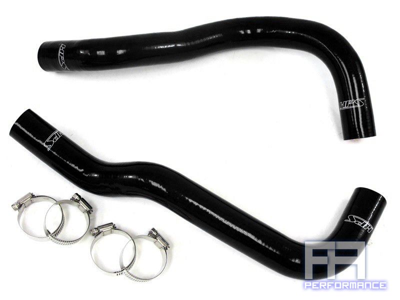 HPS Reinforced Silicone Radiator Hose Kit for Tacoma 2.7L 2TR-FE l4 05-14 Black