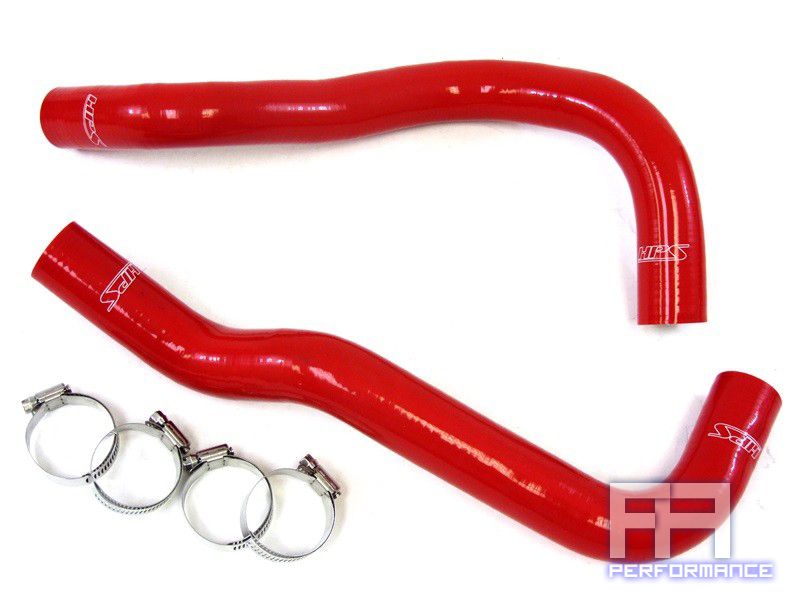 HPS Reinforced Silicone Radiator Hose Kit for Tacoma 2.7L 2TR-FE l4 05-14 Red