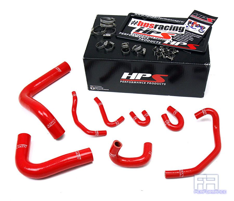 HPS Silicone Radiator Coolant Hose Kit for 4Runner Pickup 3.0L 3VZE V6 90-95 Red