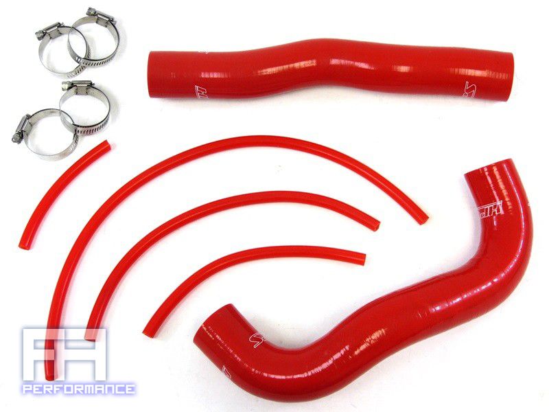 HPS Silicone Radiator Hose Kit for 13-14 Genesis Coupe 2.0t 2.0 Turbo - Red