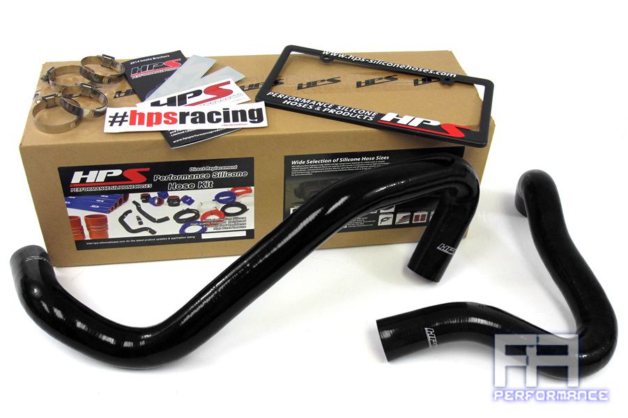 HPS Silicone Radiator Hose 02-03 F250 F350 F450 F550 Superduty 7.3L Diesel Black