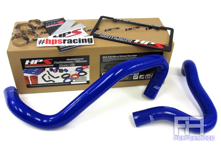 HPS Silicone Radiator Hose 02-03 F250 F350 F450 F550 Super duty 7.3L Diesel Blue