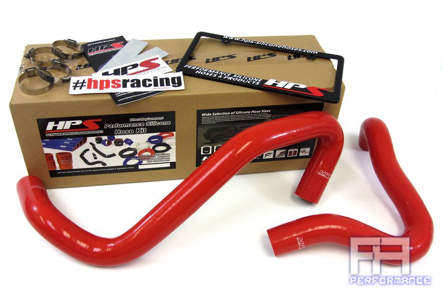 HPS Silicone Radiator Hose 02-03 F250 F350 F450 F550 Super duty 7.3L Diesel Red