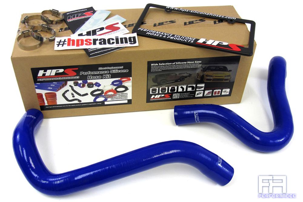 HPS Silicone Radiator Hose Kit For 99-01 F250 F350 F450 F550 Superduty 7.3L Blue
