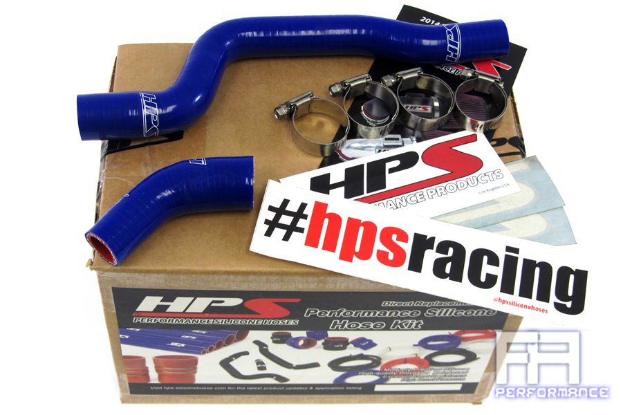 HPS Silicone Radiator Coolant Hose Kit For 01-05 Yamaha YFM660 Raptor - Blue