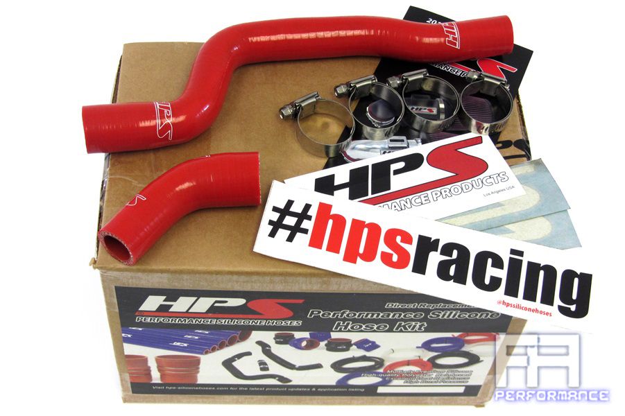 HPS Silicone Radiator Coolant Hose Kit For 01-05 Yamaha YFM660 Raptor - Red