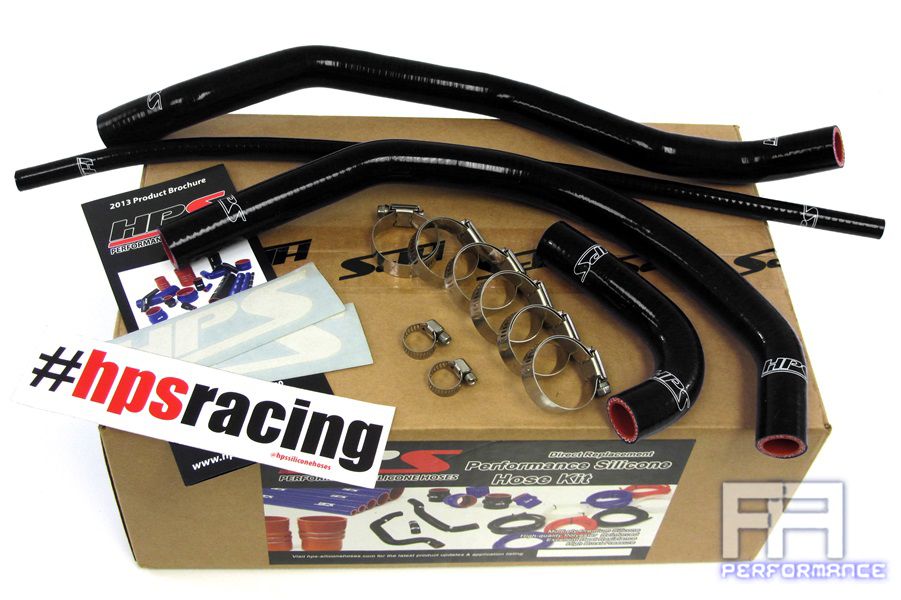 HPS Silicone Radiator Coolant Hose Kit For 87-06 Yamaha YFZ350 Banshee 350 Black