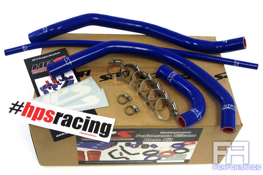 HPS Silicone Radiator Coolant Hose Kit For 87-06 Yamaha YFZ350 Banshee 350 Blue