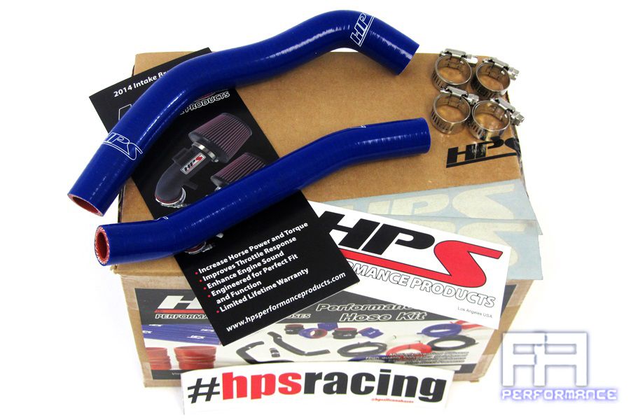 HPS Reinforced Silicone Radiator Coolant Hose Kit for 97-12 Yamaha YZ85 - Blue