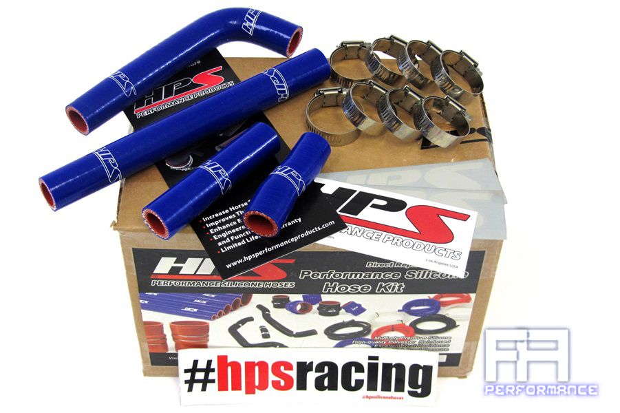 HPS Silicone Radiator Coolant Hose Kit For 00-02 Yamaha YZ426F WR426F - Blue