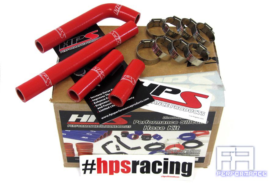 HPS Silicone Radiator Coolant Hose Kit For 00-02 Yamaha YZ426F WR426F - Red