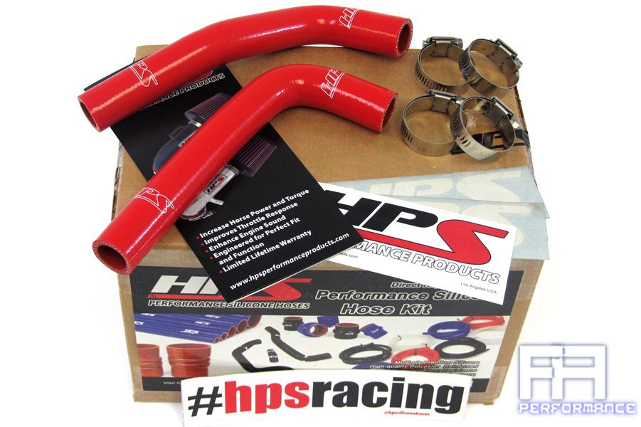 HPS Reinforced Silicone Radiator Coolant Hose Kit For 04-08 Yamaha YFZ450 - Red