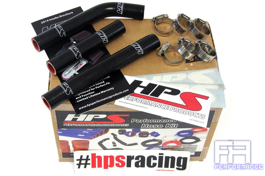 HPS Silicone Radiator Coolant Hose Kit For 07-10 KTM 125SX 144SX 150SX - Black