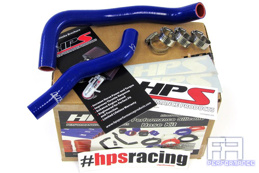 HPS Silicone Radiator Hose For 03-07 Kawasaki KFX400 03-08 Suzuki LTZ400 - Blue