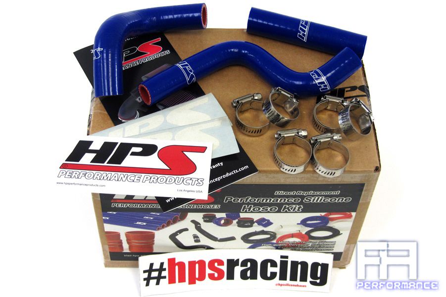 HPS Silicone Radiator Coolant Hose Kit For 98-12 Kawasaki KX80 KX85 KX100 Blue