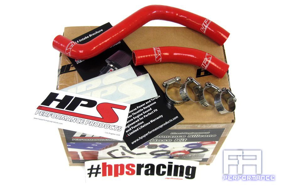 HPS Reinforced Silicone Radiator Coolant Hose Kit For Honda 97-99 CR250R Red