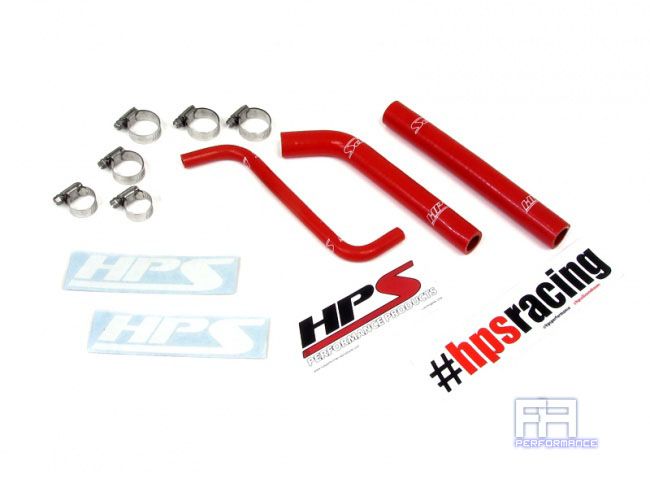 HPS Reinforced Silicone Radiator Coolant Hose Kit For Honda 04-09 TRX450R Red