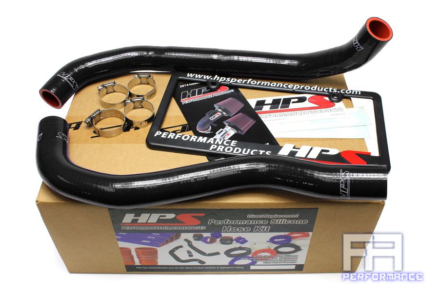 HPS Silicone Radiator Hose For Honda 08-12 Accord Acura 09-14 TSX 2.4 2.4L Black