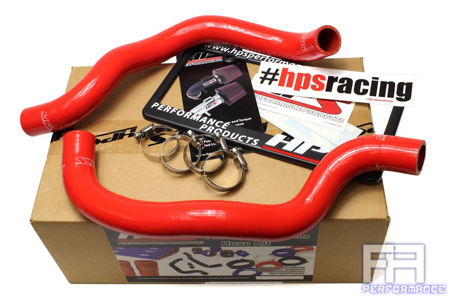 HPS Reinforced Silicone Radiator Coolant Hose Kit For Acura 04-08 TSX 2.4L Red