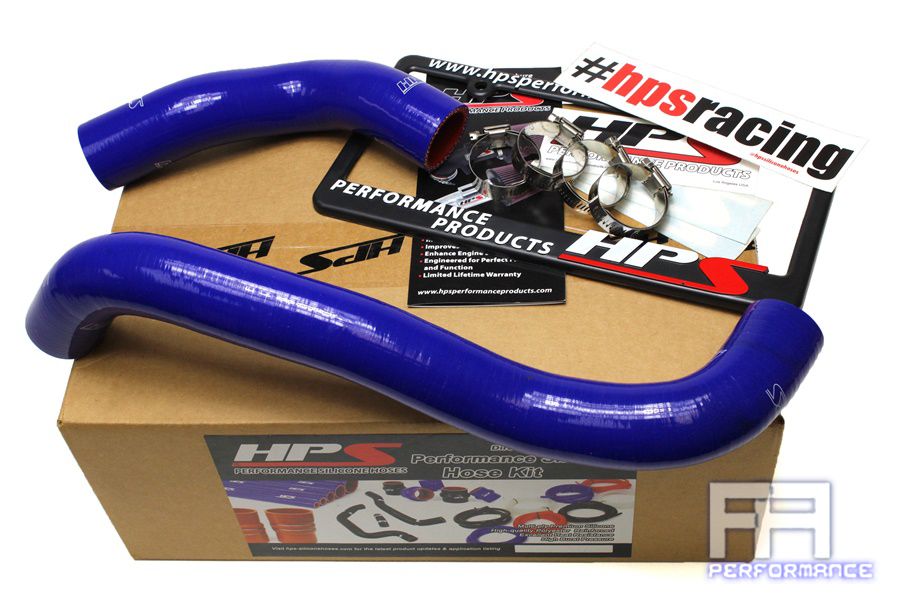 HPS Silicone Radiator Coolant Hose Kit For 89-92 RX7 RX-7 FC3S Turbo NA 1.3 Blue