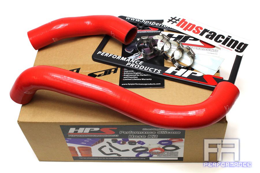 HPS Silicone Radiator Coolant Hose Kit For 89-92 RX7 RX-7 FC3S Turbo NA 1.3L Red