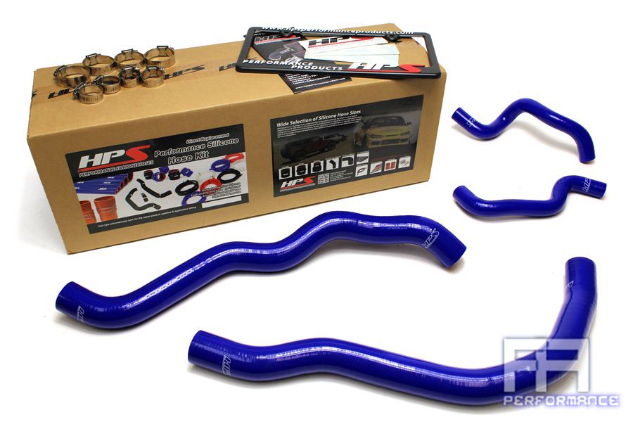 HPS Silicone Radiator Coolant Hose For 11-14 Sonata 2.0L Turbo 11-15 Optima Blue