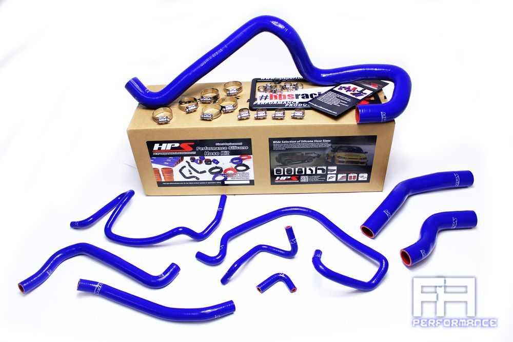 HPS Silicone Radiator Coolant Hose Kit For Mazda 06-14 MX56 MX-5 Miata 2.0L Blue