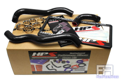 HPS Reinforced Silicone Heater Hose Kit For 03-06 350Z 3.5L V6 VQ35de LHD Black