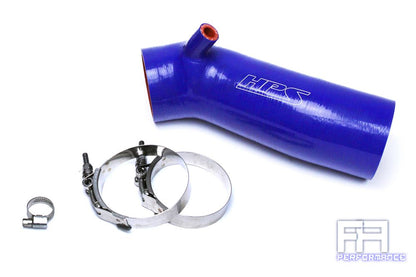 HPS Reinforced Silicone Post MAF Air Intake Hose Tube For 13-16 Accord 2.4L Blue