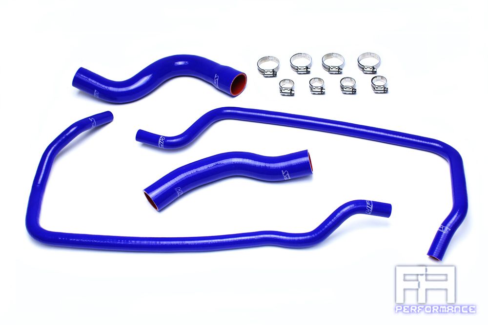 HPS Silicone Radiator + Heater Hose For Jeep 01-04 Grand Cherokee WJ 4.7L Blue