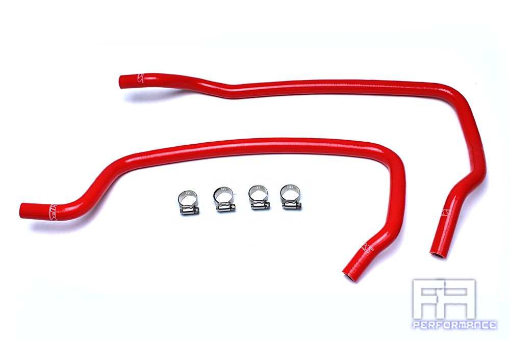 HPS Silicone Coolant Heater Hose Kit For Jeep 01-04 Grand Cherokee WJ 4.7L Red