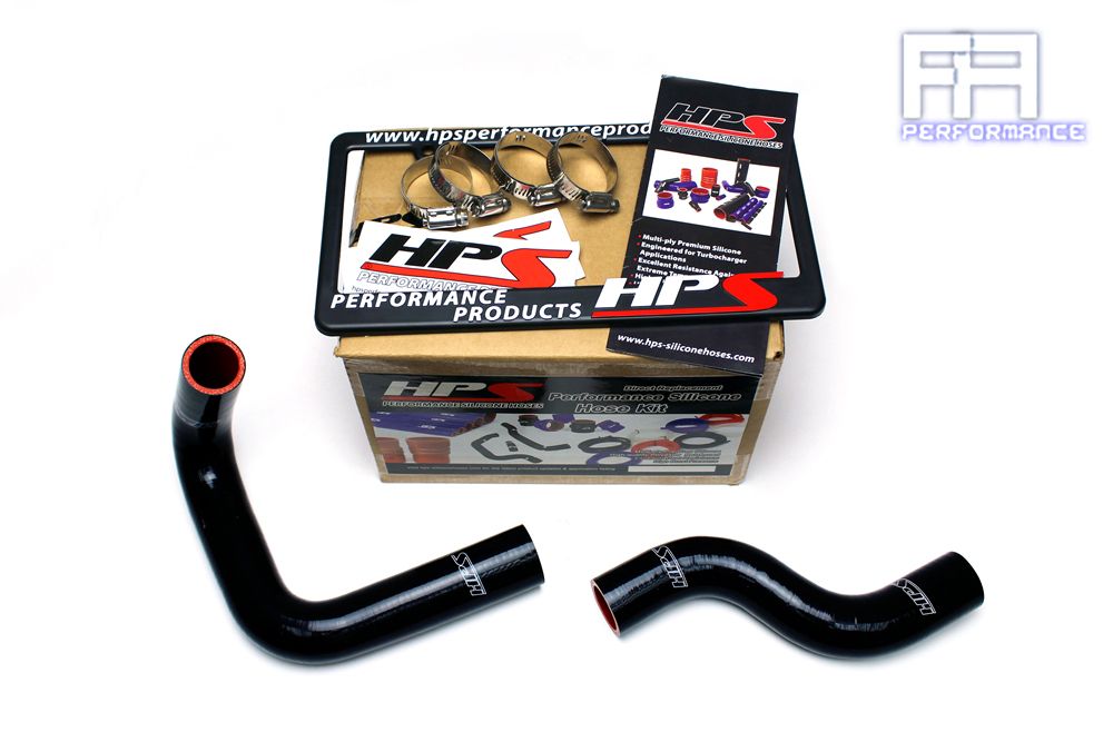 HPS Reinforced Silicone Radiator Hose Kit For Datsun 70-73 240Z Fairlady Z Black