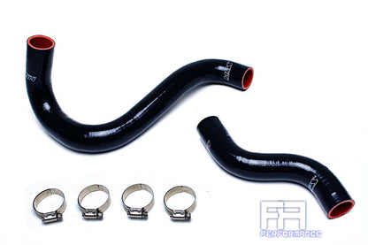 HPS Reinforced Silicone Radiator Coolant Hose For Datsun 74-78 260Z 280Z Black