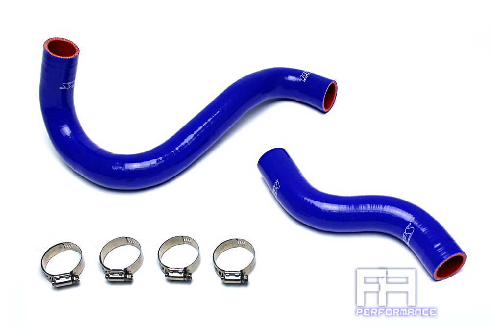 HPS Reinforced Silicone Radiator Coolant Hose For Datsun 74-78 260Z 280Z Blue