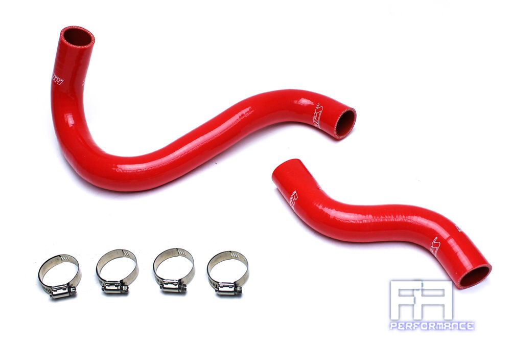 HPS Reinforced Silicone Radiator Coolant Hose Kit For Datsun 74-78 260Z 280Z Red