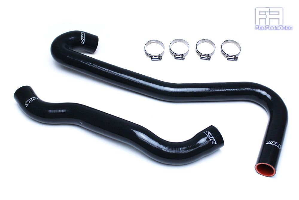 HPS Silicone Radiator Hose For 06-08 Grand Cherokee WK1 5.7L SRT8 6.1L V8 Black