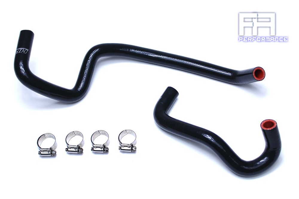 HPS Silicone Heater Coolant Hose Kit For 03-09 GX470 4Runner 4.7L V8 LHD - Black