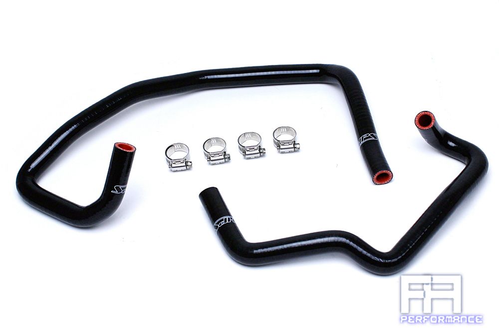 HPS Silicone Heater Coolant Hose Kit For Toyota 07-09 FJ Cruiser 4.0 V6 - Black