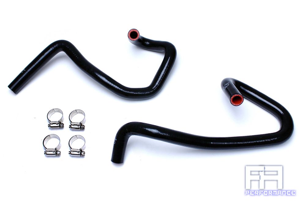 HPS Silicone Heater Coolant Hose Kit For Toyota 05-14 Tacoma 2.7 2.7L 4Cyl Black
