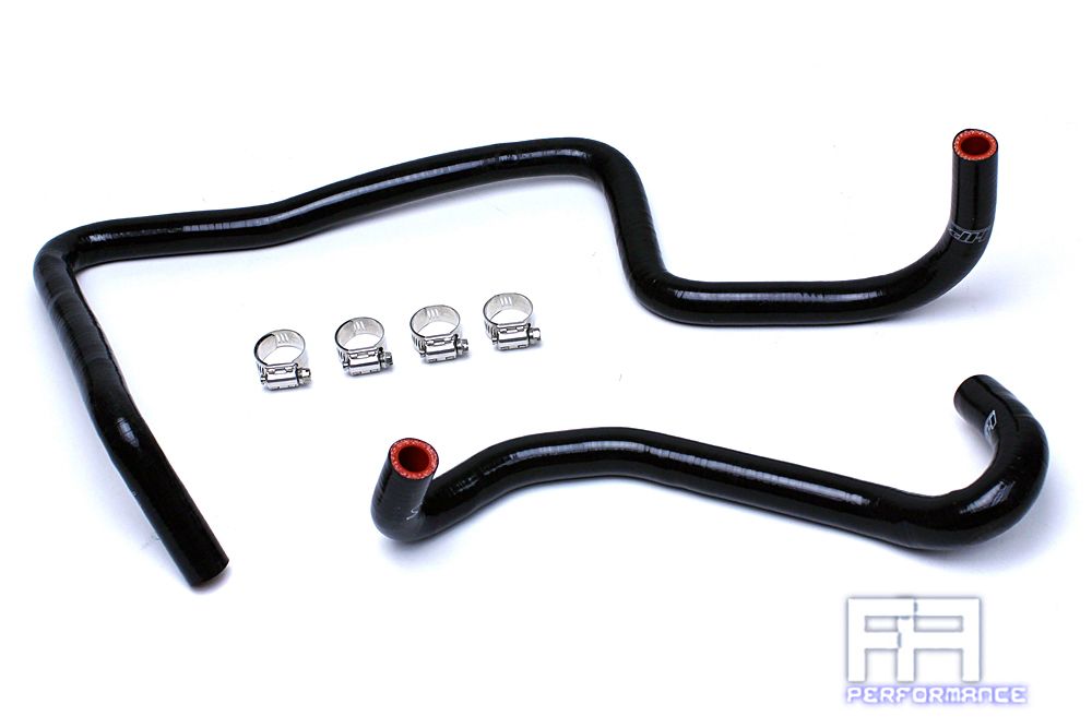 HPS Silicone Heater Coolant Hose Kit For 06-07 Grand Cherokee WK1 SRT8 6.1 Black