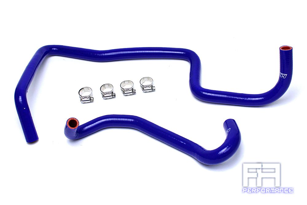 HPS Silicone Heater Coolant Hose Kit For 06-07 Grand Cherokee WK1 SRT8 6.1L Blue