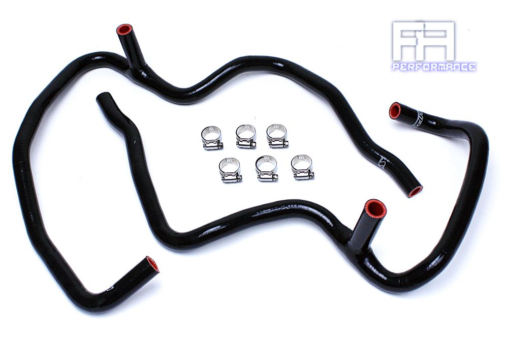 HPS Silicone Heater Hose Kit For 08-10 Grand Cherokee SRT8 6.1L V8 w/o RCC Black