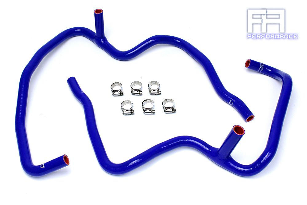 HPS Silicone Heater Hose Kit For 08-10 Grand Cherokee SRT8 6.1L V8 w/o RCC Blue
